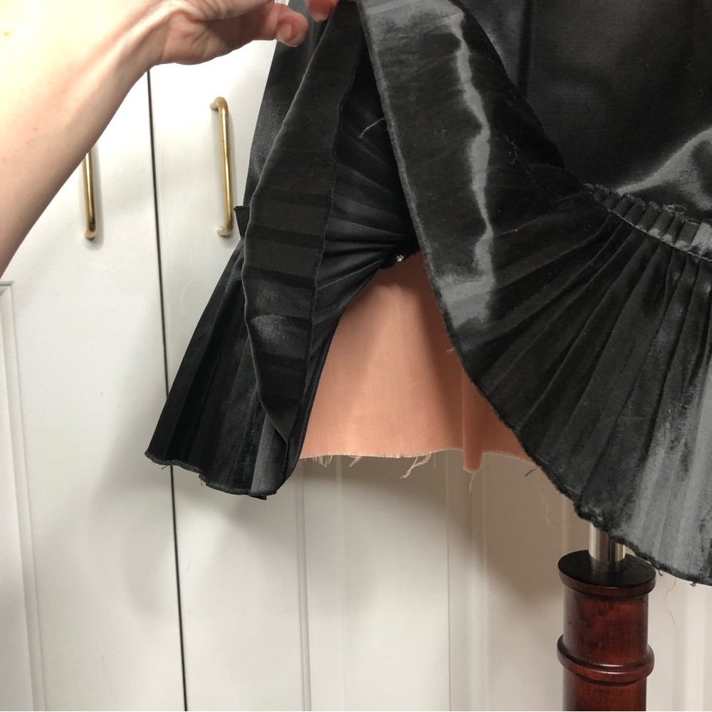 Marc Jacobs Black Satin Mini Halter Dress | 8 - Picture 12 of 16